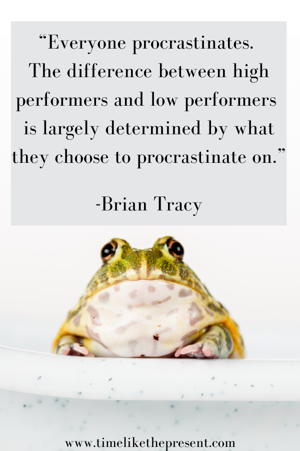 Eat That Frog Time Like The Present